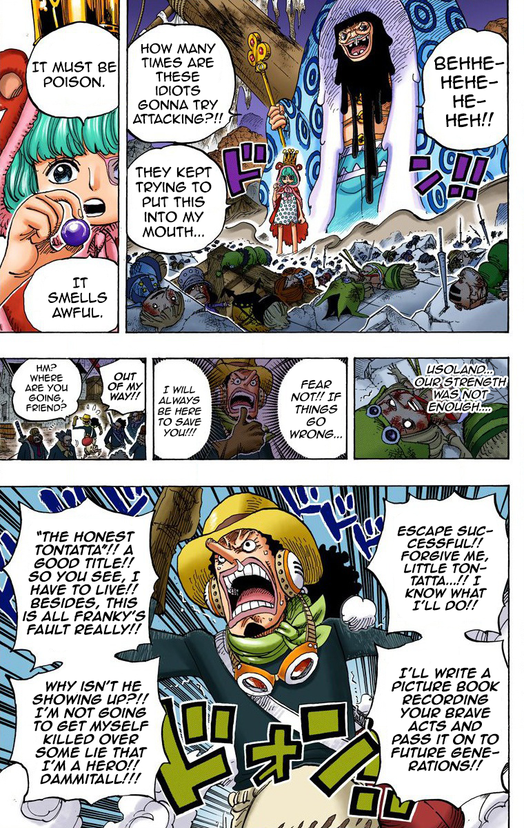 One Piece - Digital Colored Comics Chapter 740 20